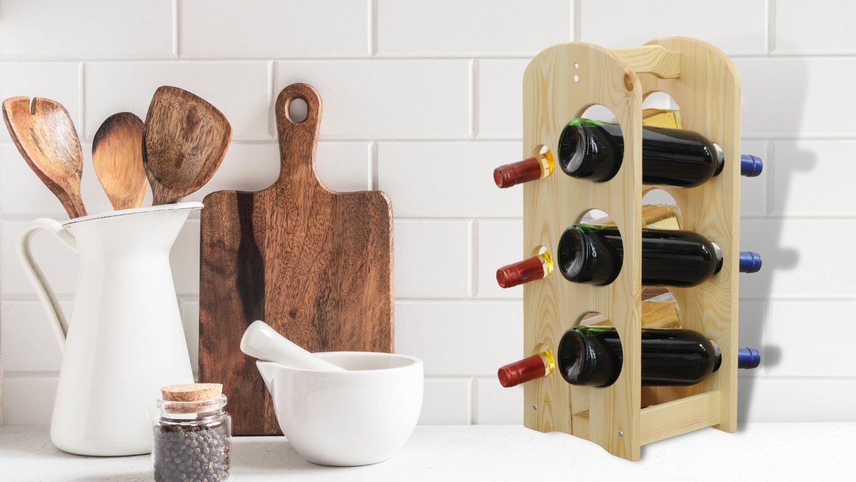 Stojak na wino RW9 (6 butelek)