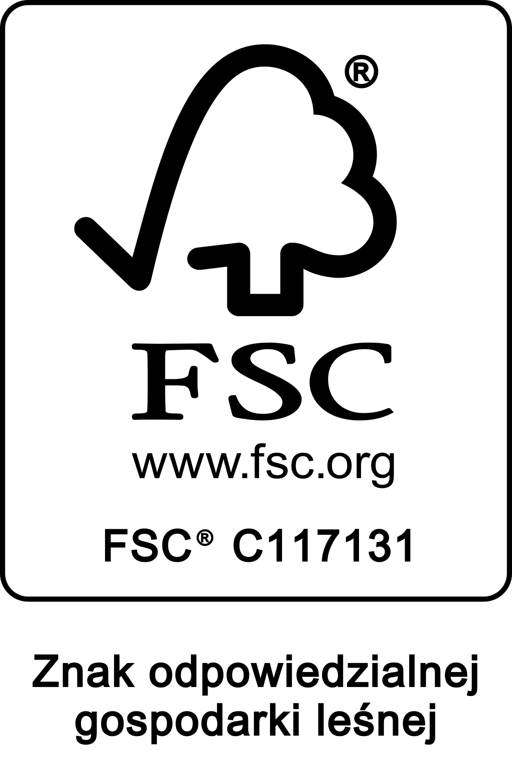 logo certyfikatu FSC