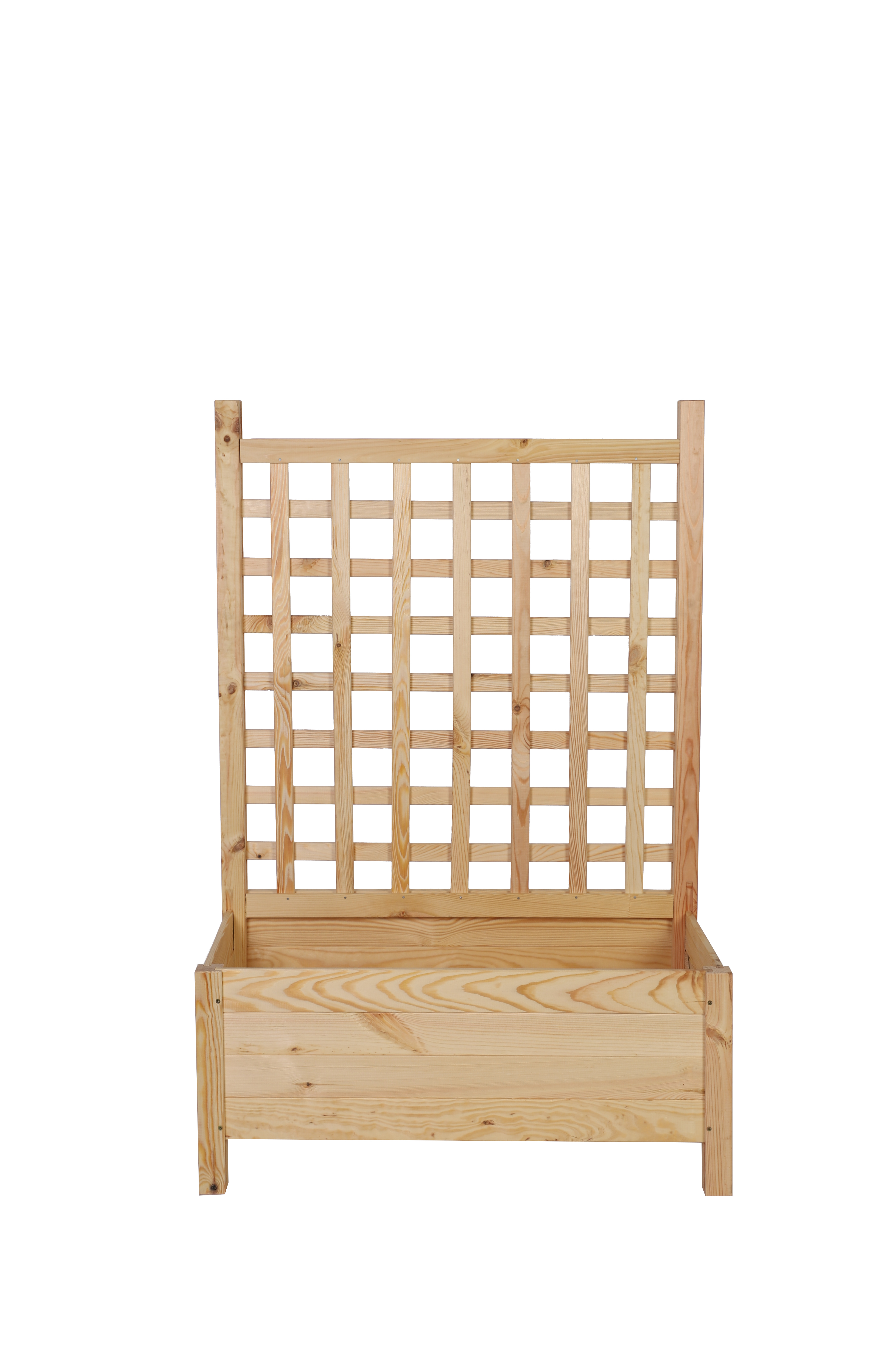 Pergola z donicą o szerokości 80 cm. 